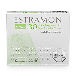 Estramon conti® 30/95 μg/24 von Hexal AG
