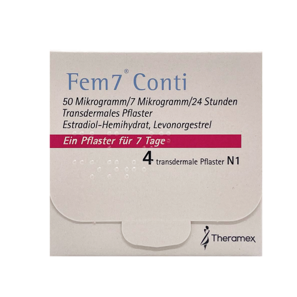 Fem7® Conti 50 µg/7 µg/24 von Theramex Ireland Limited
