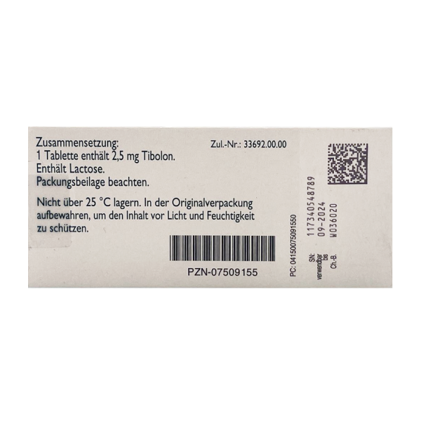 Liviella® 2,5 mg von der Firma Organon, Niederlande