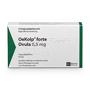 OeKolp® Ovula 0.5 mg forte Vaginalzäpfchen von der Firma DR. KADE GmbH