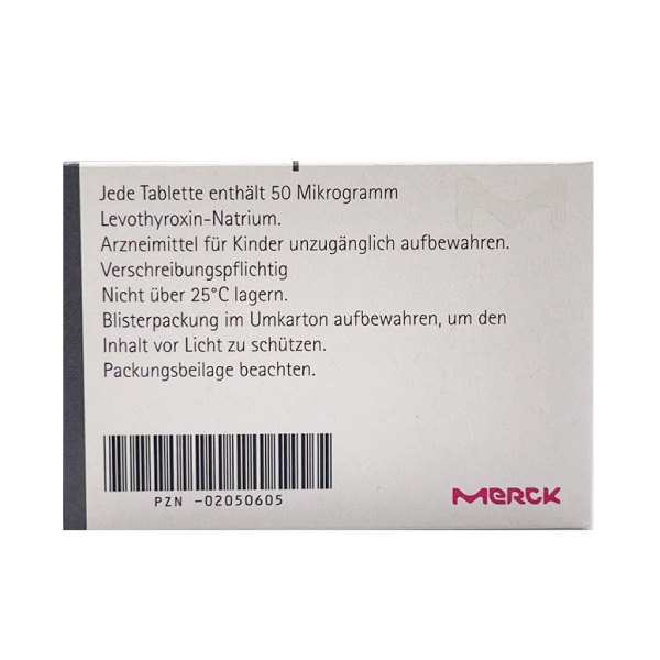 Euthyrox® 50 µg von Merck Healthcare KGaA, Darmstadt