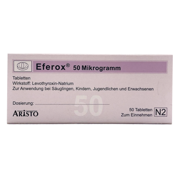 Eferox® 50 µg Aristo Pharma GmbH, Berlin