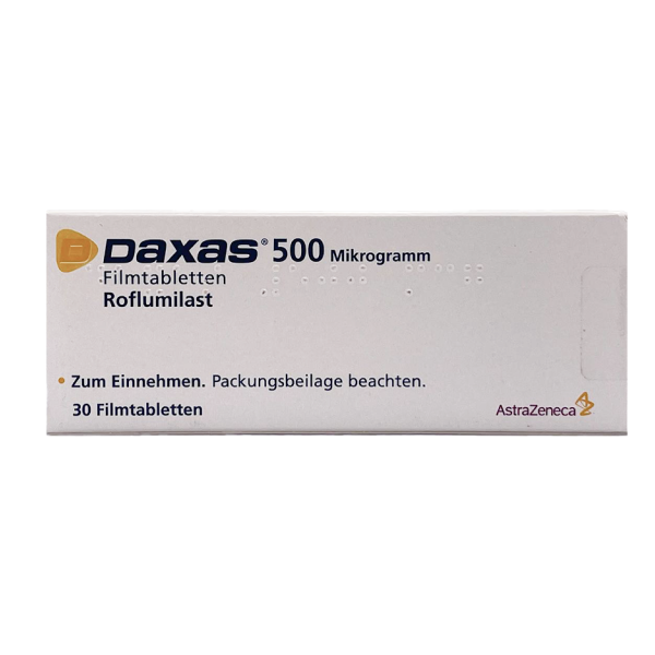 Daxas® 500 μg von AstraZeneca AB, Södertälje, Schweden