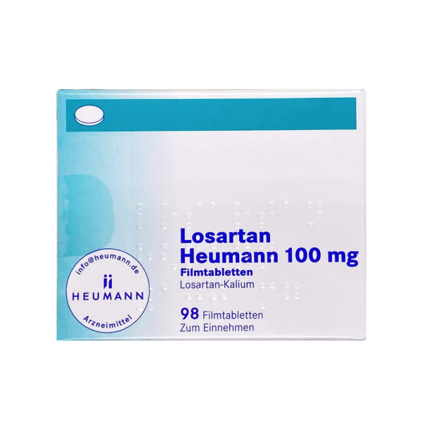Losartan 100 mg HEUMANN Pharma GmbH & Co. KG, Nürnberg
