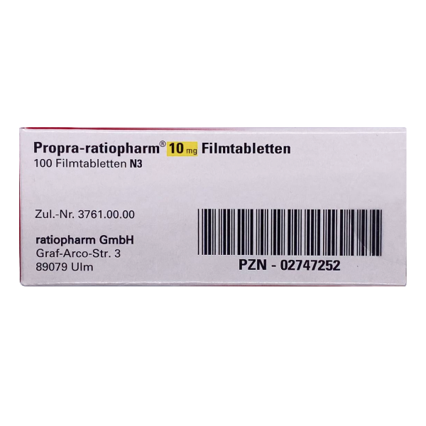 Propra-ratiopharm® 10 mg von ratiopharm GmbH, Ulm
