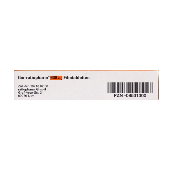 Ibu-ratiopharm® 600 mg