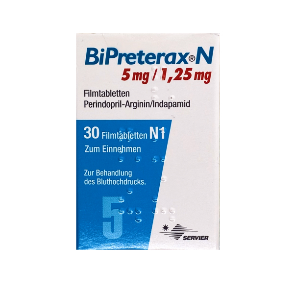 BiPreterax® 5 mg/1,25 mg back