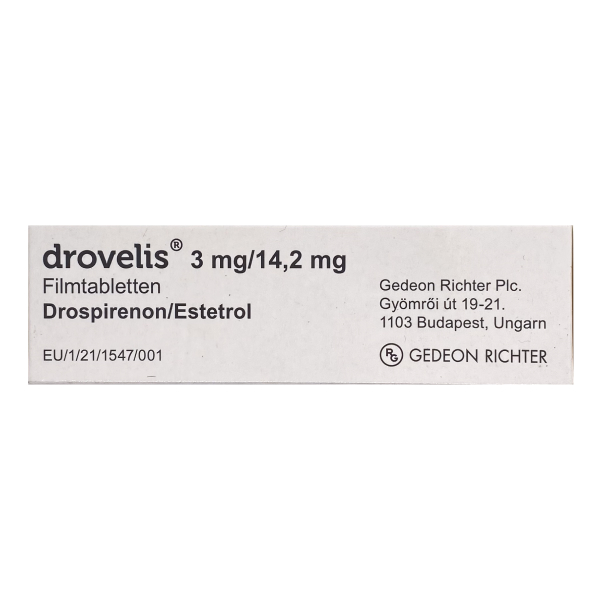 Drovelis® 3 mg/14,2 mg back