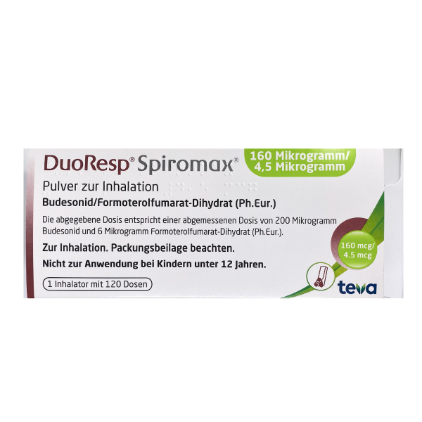 DuoResp® Spiromax® 160 µg/4,5 µg