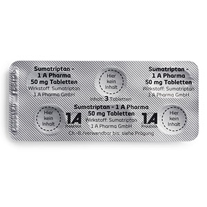 Sumariptan-1A-Pharma-50mg-blisterstreifen