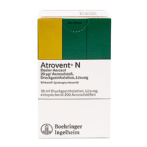 Atrovent N Dosieraerosol 20mcg packung hinteransicht