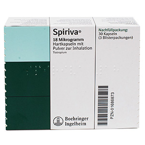 Spiriva 18mcg Nachfüllpackung packung vorderansicht