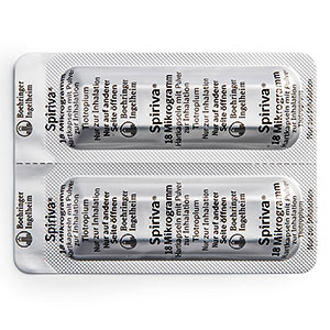 Spiriva 18mcg kombinationspackung blisterstreifen vorderansicht