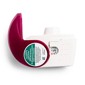 FOSTER® NEXThaler® 100 Mikrogramm/6 Mikrogramm pulver hinteransicht