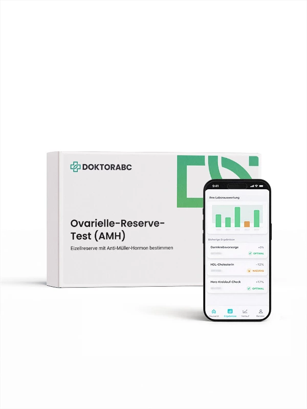 Ovarielle-Reserve-Test (AMH) Labortest für Zuhause