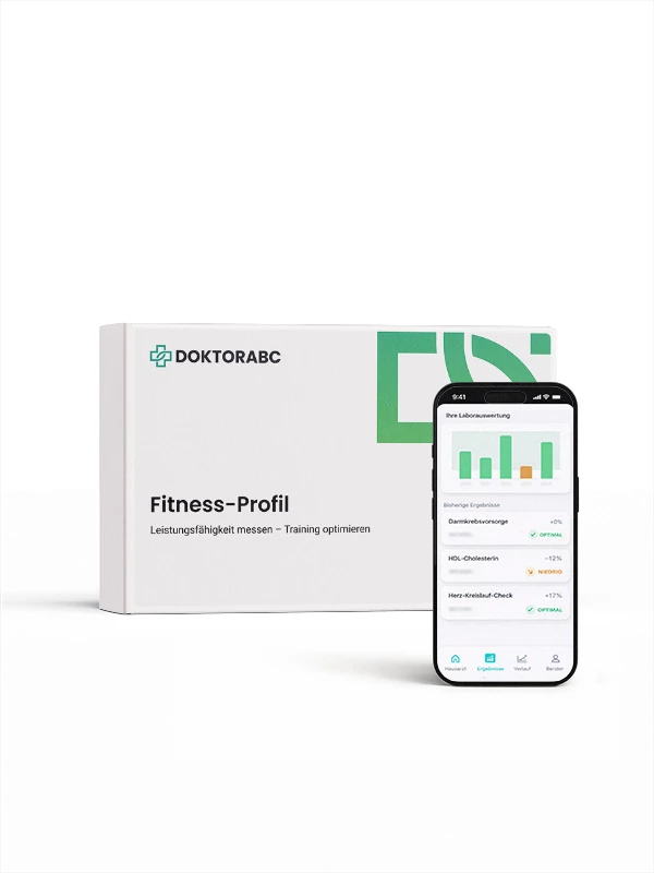 Fitness-Profil Labortest für Zuhause