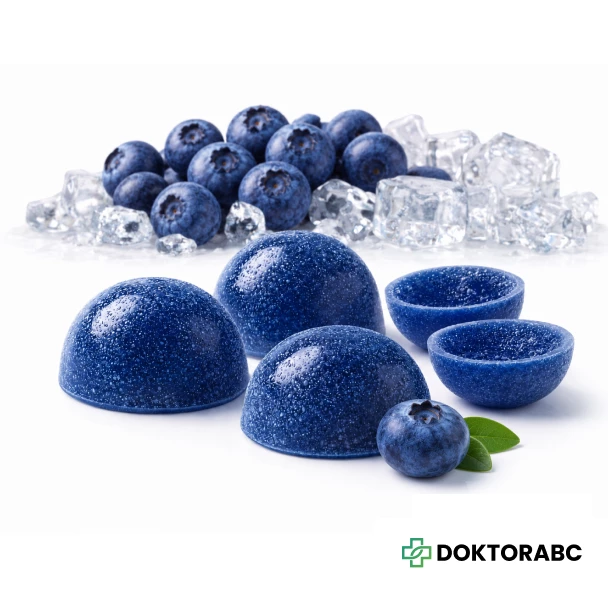 Medidrop Strong Blueberry Ice 20 mg THC Gummibärchen