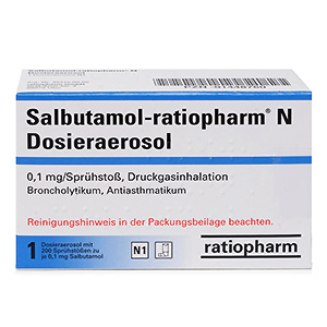 Salbutamol-ratiopharm N Dosieraerosol packung hinteransicht