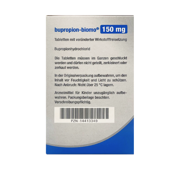 Bupropion 150 mg von biomo pharma