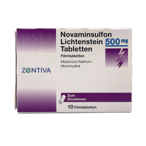 Novaminsulfon Lichtenstein 500 mg von Zentiva Pharma GmbH