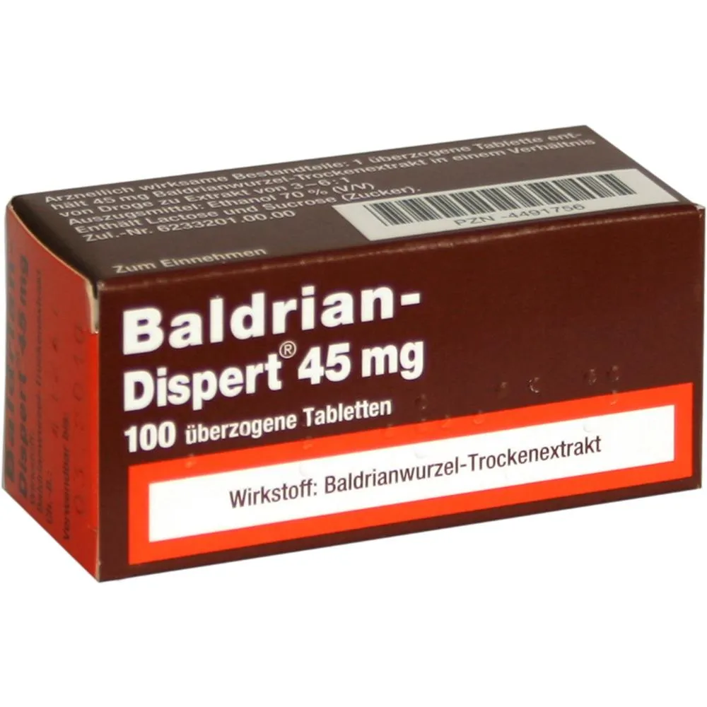 BALDRIAN DISPERT 45 mg überzogene Tabletten
