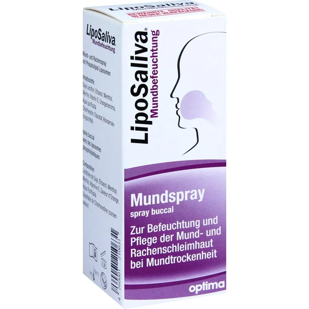 LIPOSALIVA Mundbefeuchtung Spray