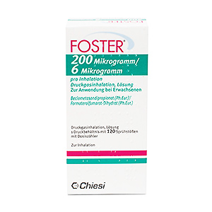 Foster Spray 200 mcg / 6 mcg 1 Spray (120 Dosis)