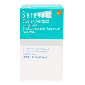 Serevent Spray 25 mcg 1 Inhalator (120 Dosis)