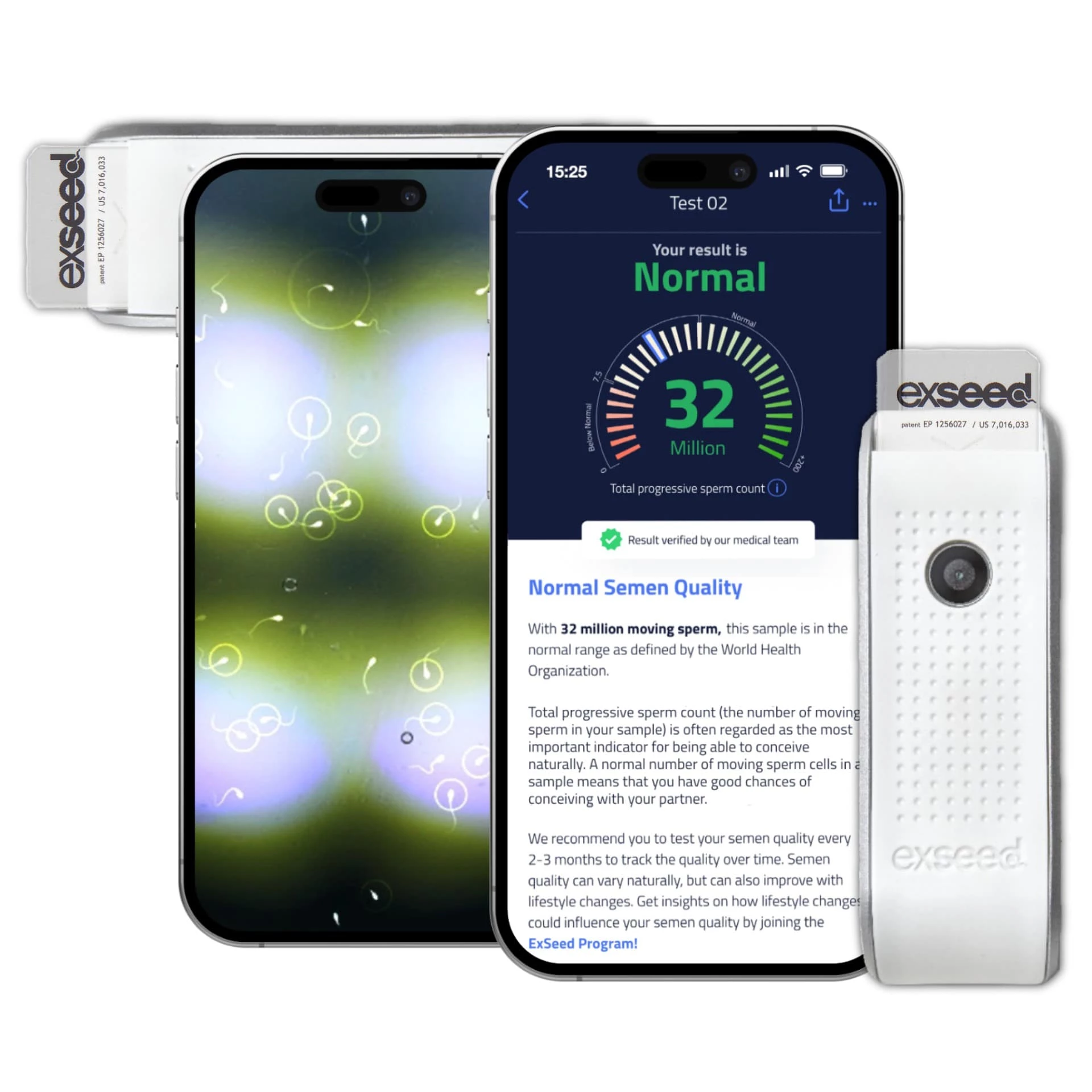 Kompletter Sperma test für zu Hause