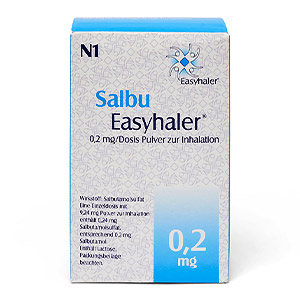 Salbu Easyhaler 0.2 mg 1 Easyhaler (200 Dosis)