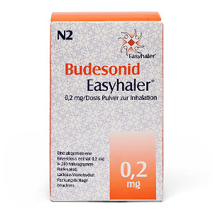 Budesonid Easyhaler 0.20 mg 1 Easyhaler (120 Dosis)