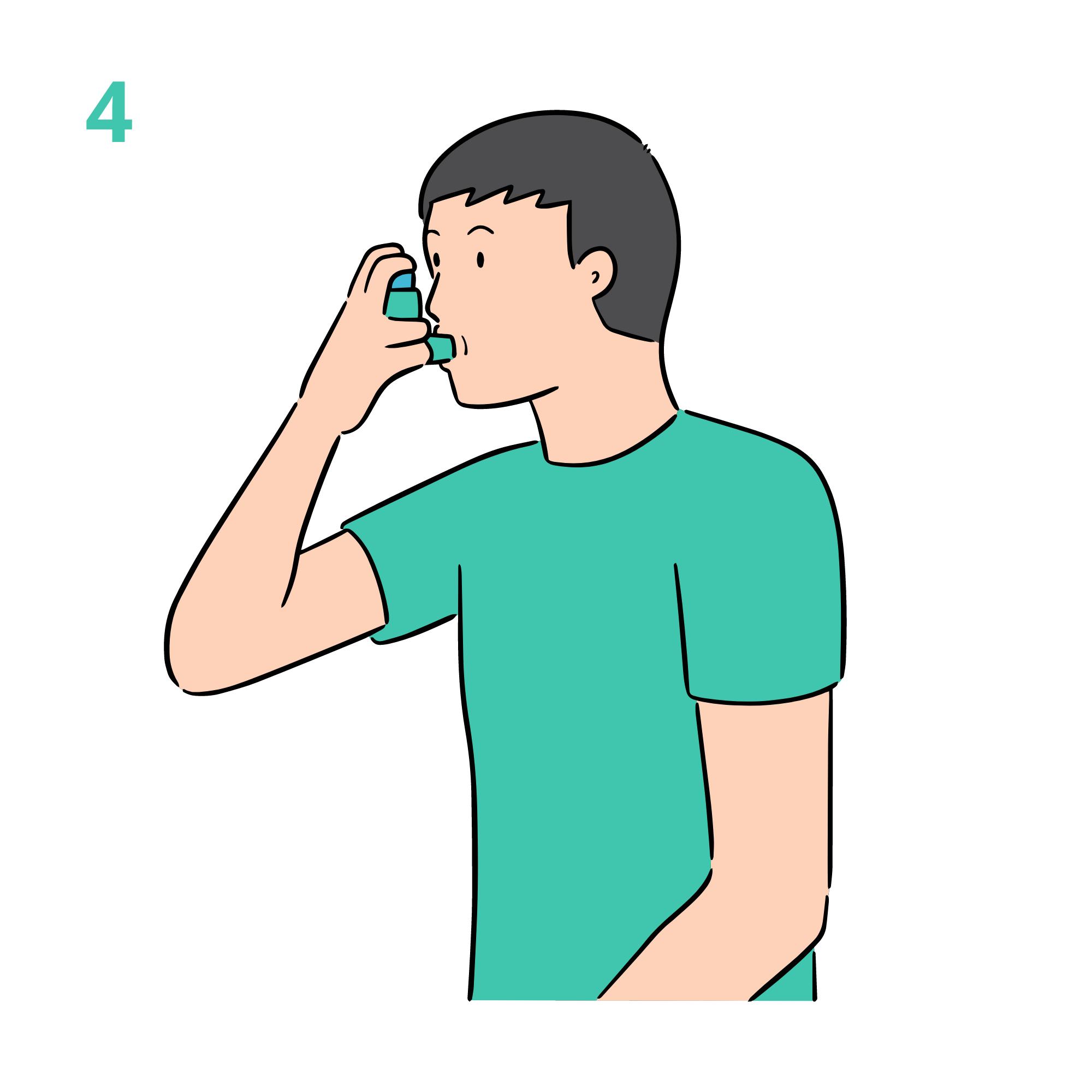 Wie man Salbutamol Spray richtig anwendet DoktorABC