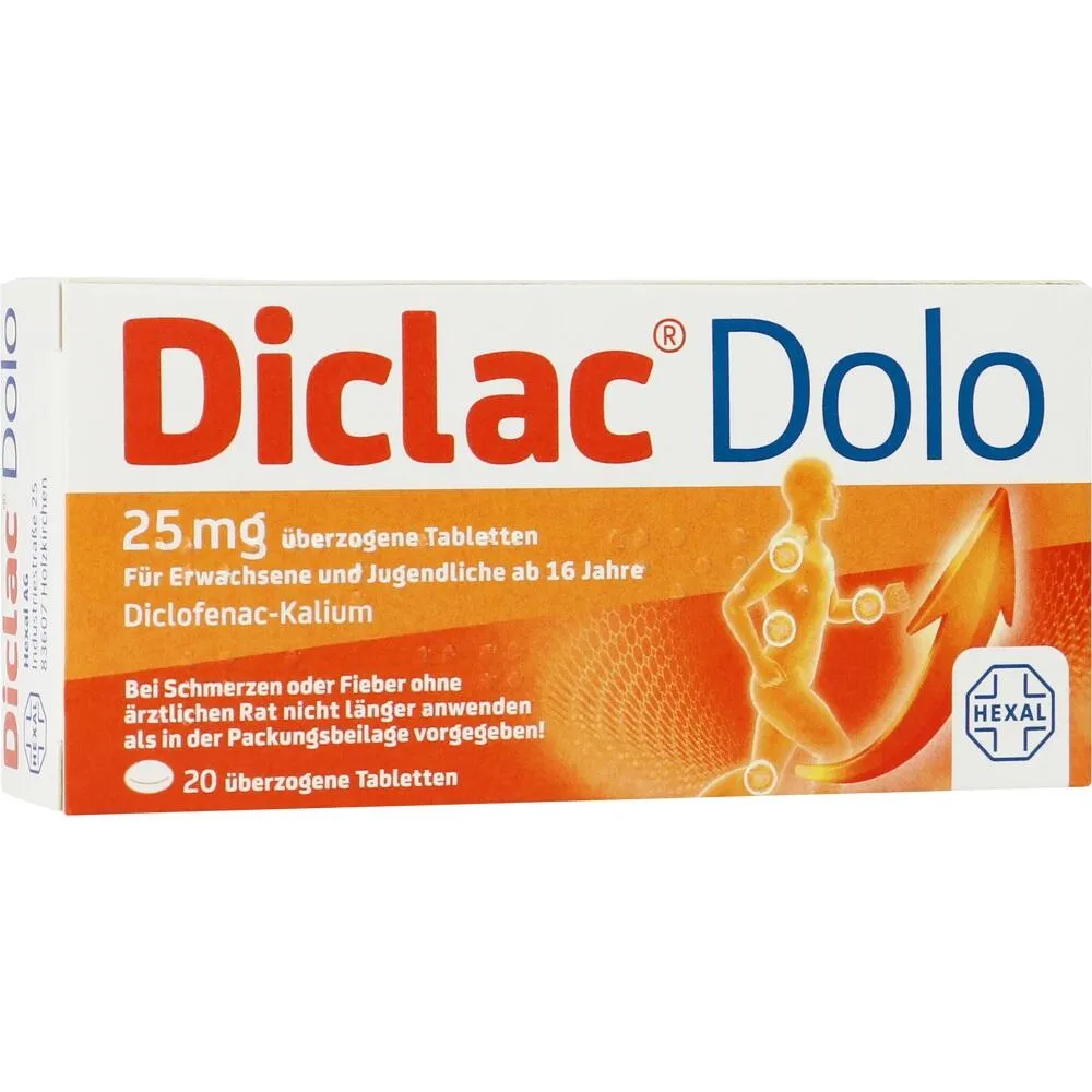 DICLAC Dolo 25 mg überzogene Tabletten