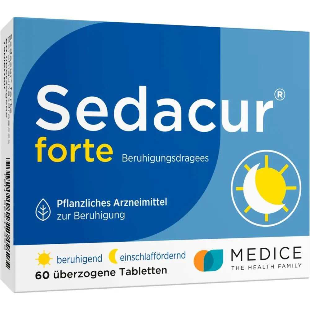 SEDACUR forte Beruhigungsdragees