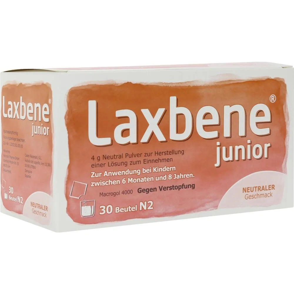 LAXBENE junior 4 g Neutral PLE Kdr.6 Mon.-8 Jahre