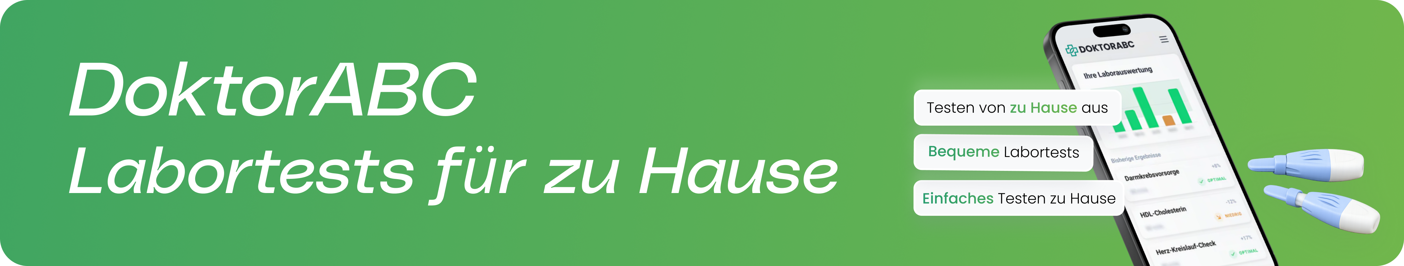 DoktorABC — Bluttest für zu Hause